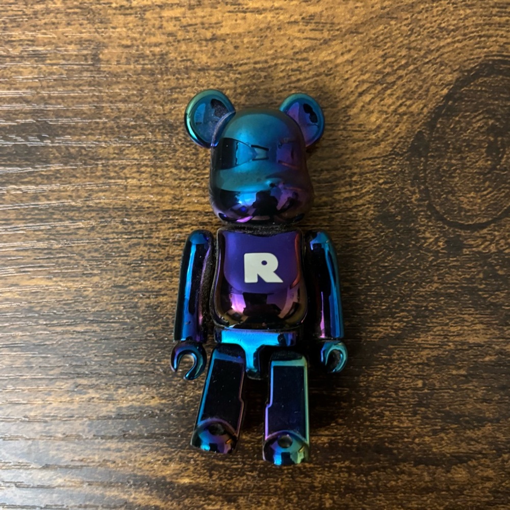 Bearbrick Series 23 Basic Metallic R Posable Figure No Box Be@rbrick